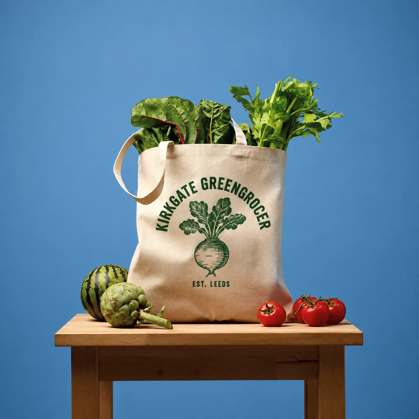 Premium Recycled Cotton Tote Bag lifestyle