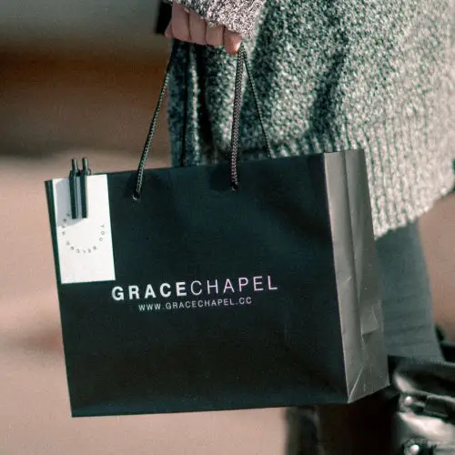 Printed Luxury Kraft Paper Bags
